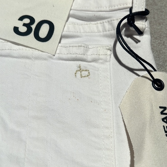 Rag & Bone Skinny Jeans Blanc 30 - Picture 11 of 11